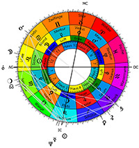 Calculate the Radix (Birth horoscope)